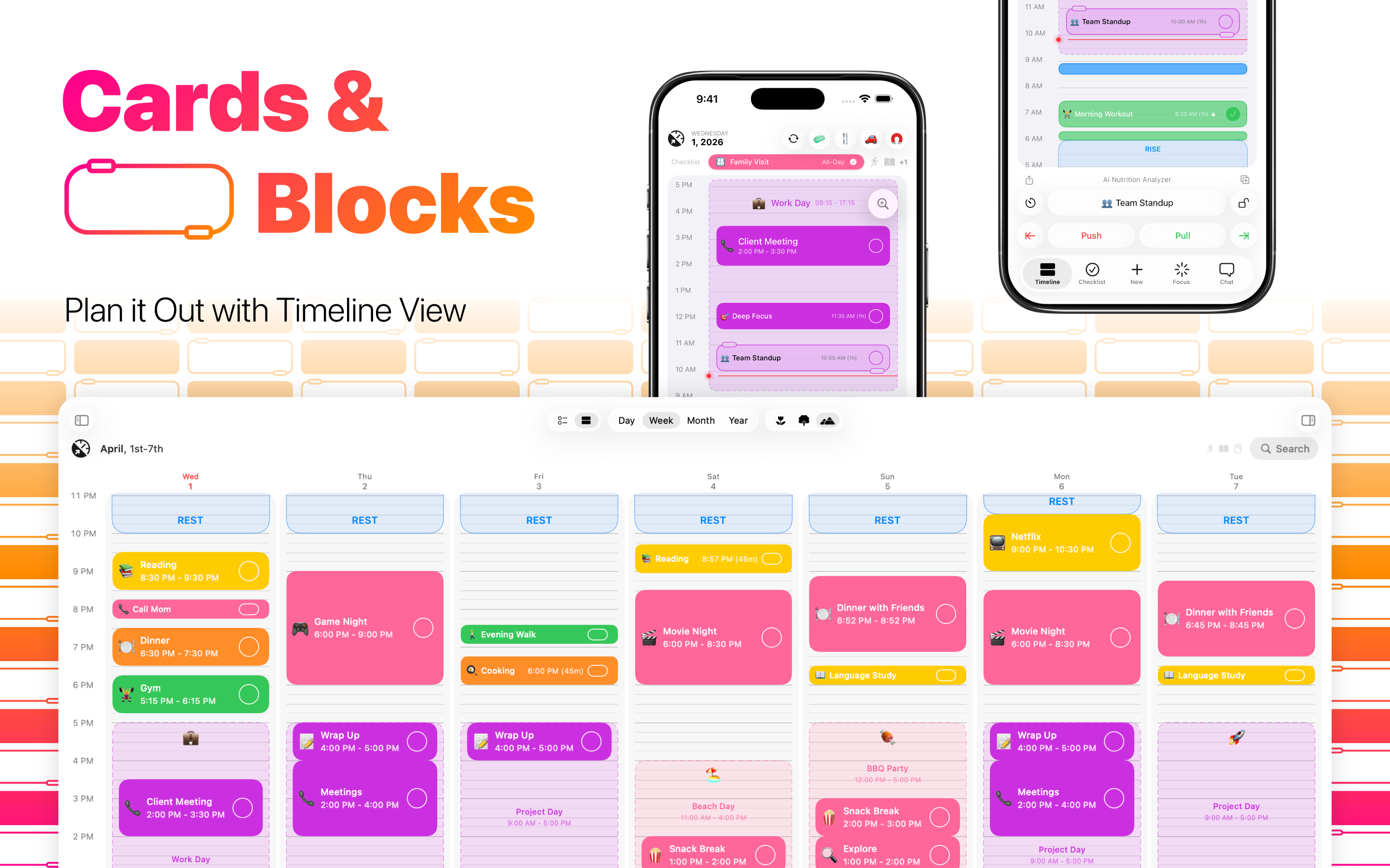 Cards & Blocks