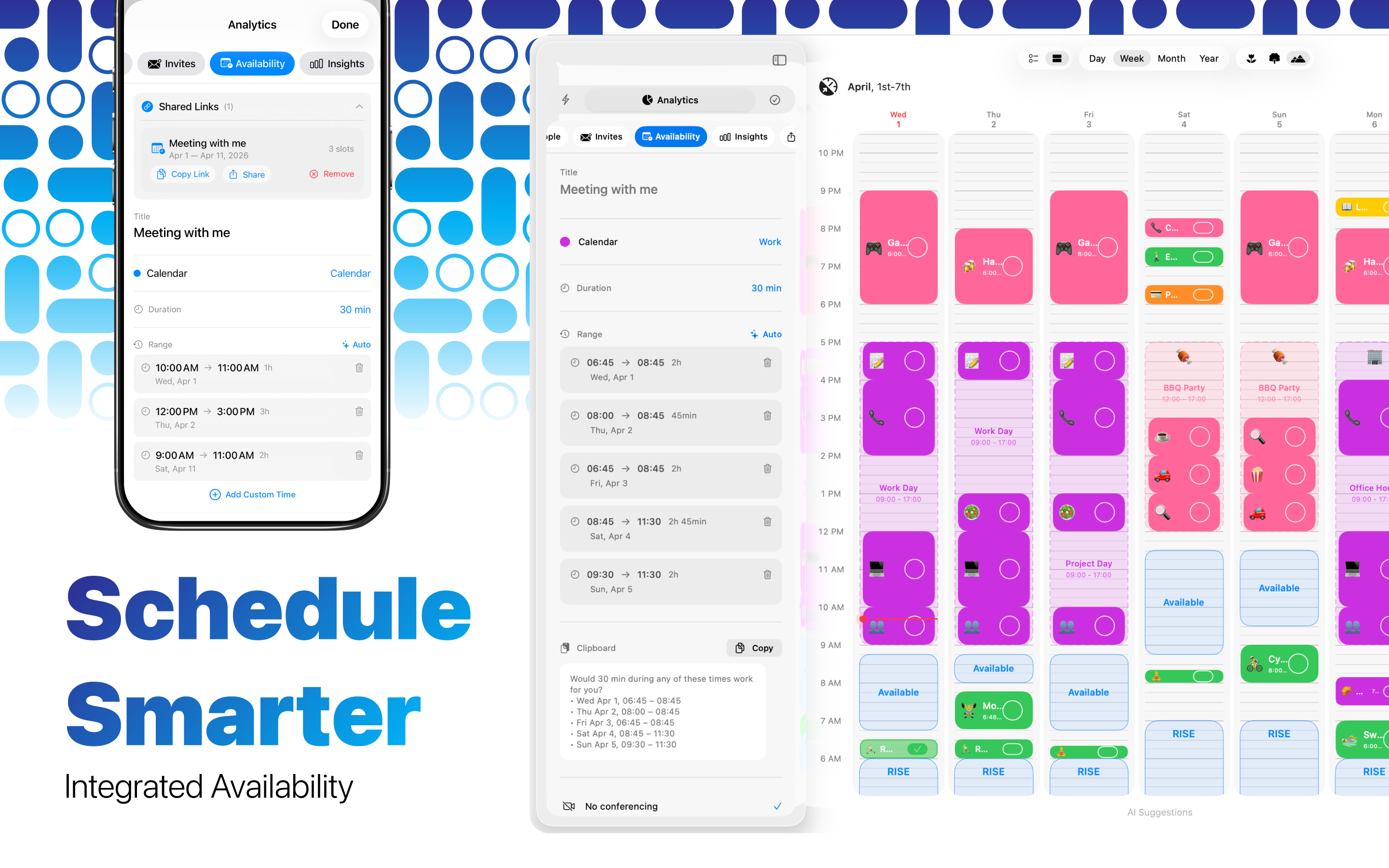 Schedule Smarter